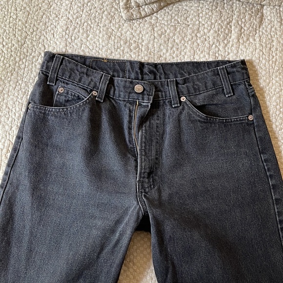 Men's Orange Tab Levi's 555 33x34 - Picture 3 of 4